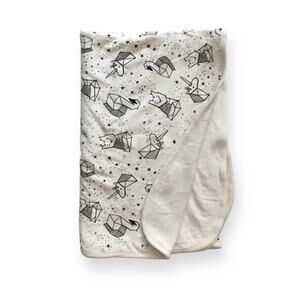 B&W stars & constellations blanket